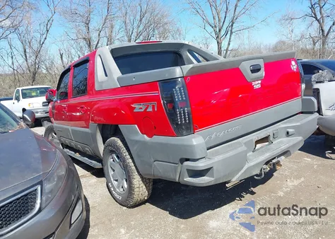 2002 Chevrolet Avalanche 1500 из США, поврежденный, VIN 3GNEK13T82G188705